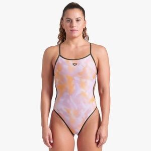 Arena Woman’s Allover Reversible Challenge Back One Piece Swimsuit
